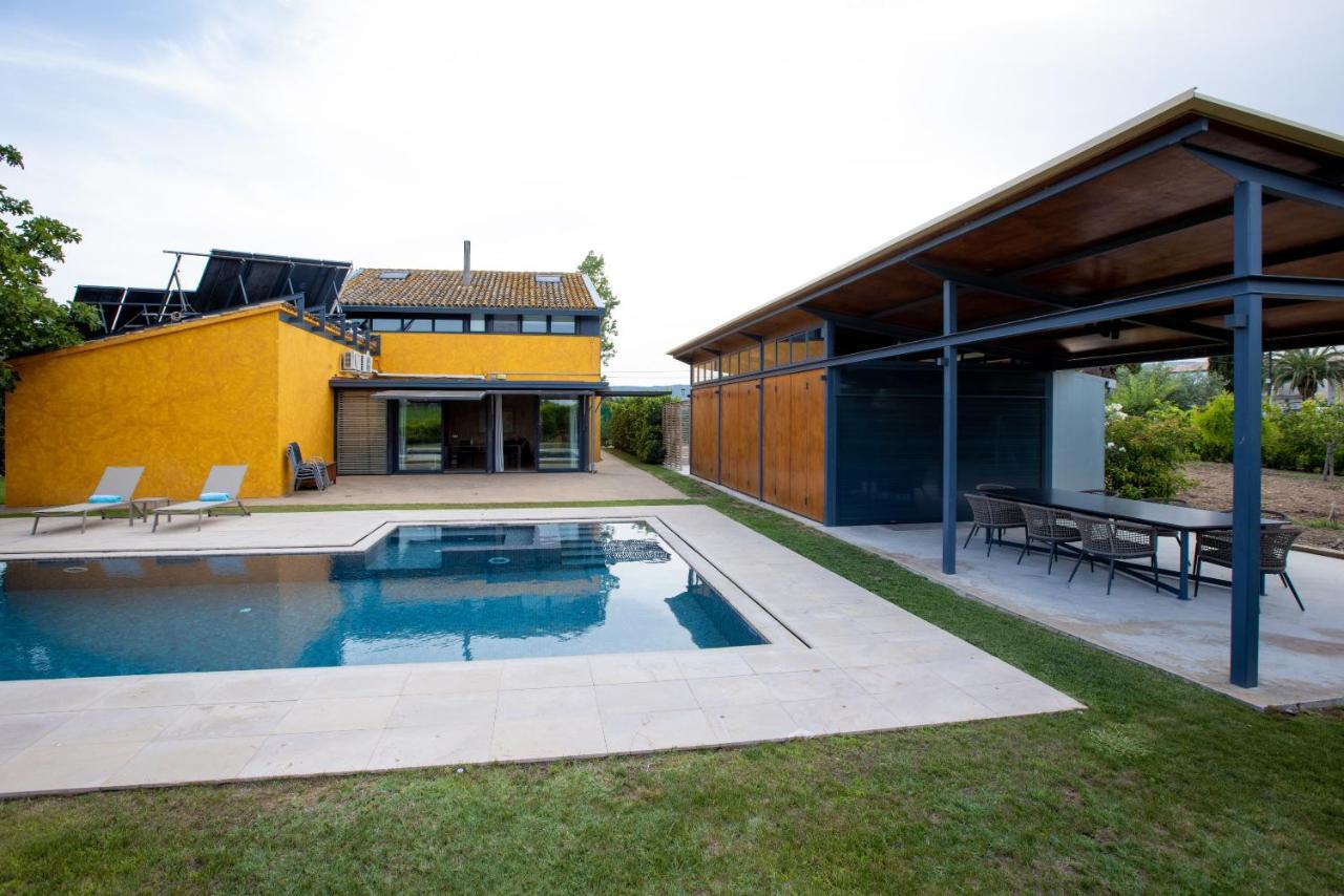 Masia Cal Sisplau, Con Piscina Y Rodeada De Vinedos A 10 Minutos De Vilafranca Del Penedes, Barcelona ,Cataluna San Martín Sarroca Exterior photo